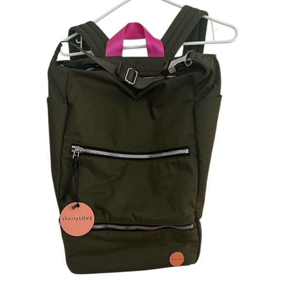 shortyLOVE  Olive Green Backpack (NEW) - Picture 4 of 11